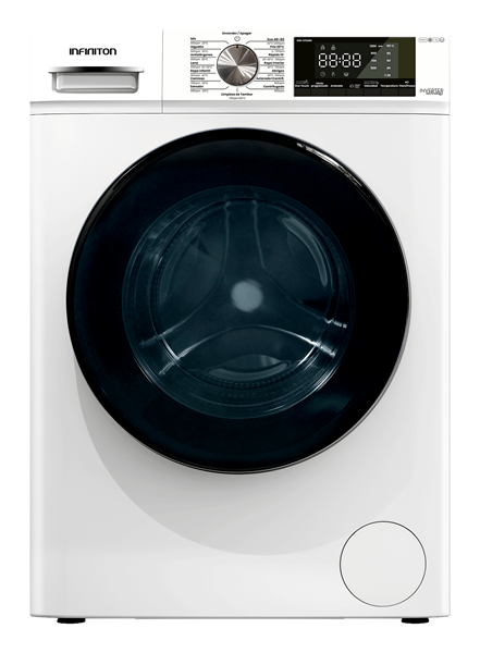 LAVADORA CARGA FRONTAL INFINITON WM-S72ABH 7 KG 1200 RPM A BLANCO
