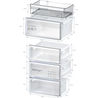Miniatura 8 de FRIGORIFICO COMBI BALAY 3KFD655BI NOFROST D ALTO 186 CM ANCHO 60 CM BLANCO