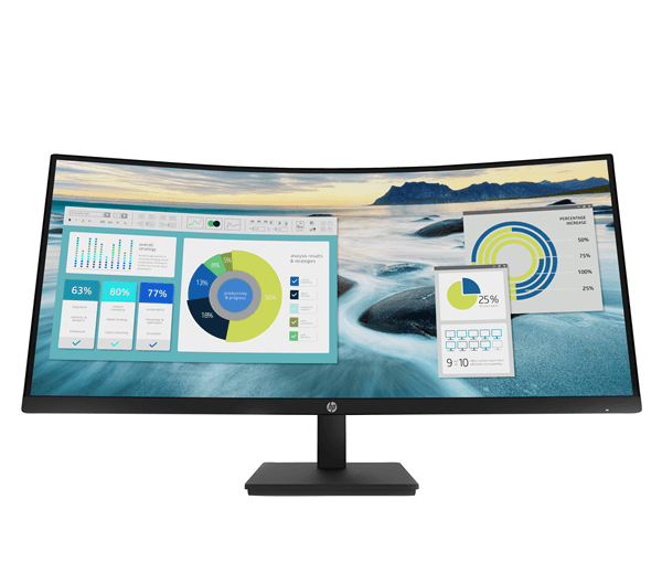 HP Monitor curvo HP P34hc G4 WQHD USB-C 34" LCD VA Wide Quad HD HDMI Altavoces