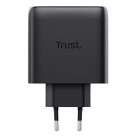 Miniatura 5 de CARGADOR USB GAN TRUST MAXO 65W 2xUSB-C INCLUYE CABLE USB-C 2m COLOR NEGRO