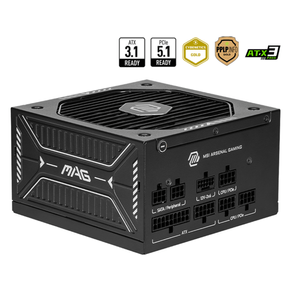 Fuente-Alimentacion-650W-MSI--MAG-A650GLS-PCIE5-80-PLUS-Gold-Fully-Modular-Negro