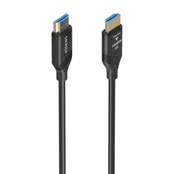 CABLE HDMI AISENS V2.0 OPTICO ACTIVO AOC 4K60HZ 18GBPS A/M-A/M 10M NEGRO