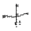 AISENS-Soporte-de-Mesa-Eco-Giratorio-e-Inclinable-para-4-Monitores-8kg--4-Pivotes--2-Brazos--de-13--27---Negro