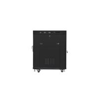 Miniatura 4 de ARMARIO LANBERG RACK 19â? 15U 800X1000 LCD PUERTA CRISTAL FLAT PACK NEGRO