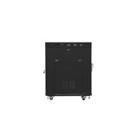 Miniatura 5 de ARMARIO LANBERG RACK 19â? 15U 800X1000 LCD PUERTA CRISTAL FLAT PACK NEGRO
