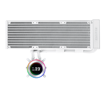 Miniatura 1 de Lian Li GA II Hydroshift II LCD C 360N Procesador Sistema de refrigeraci  n l  quida todo en uno Blanco