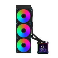 Miniatura 2 de Lian Li HydroShift II LCD S 360 CL Procesador Kit de refrigeraci  n l  quida 12 cm Negro 1 pieza s