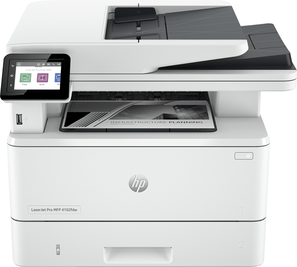HP LaserJet Pro Impresora multifunción HP LaserJet Pro 4102dw Laser Wifi Dúplex
