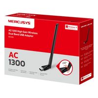 Miniatura 4 de USB WIFI MERCUSYS MA30H AC1300 867Mbps 5GHz MU-MIMO USB 2.0