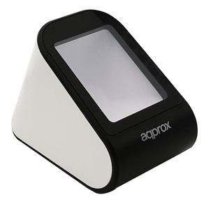 SCANNER-CODIGO-DE-BARRAS-SOBREMESA-APPROX-APPLS20DESK--1D-2D-ALTO-BRILLO-5600K-LEDs-CONEXION-USB