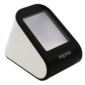 SCANNER-CODIGO-DE-BARRAS-SOBREMESA-APPROX-APPLS20DESK--1D-2D-ALTO-BRILLO-5600K-LEDs-CONEXION-USB