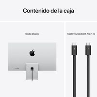 Miniatura 10 de APPLE Studio Display - Vidrio estándar - Soporte con inclinación y altura ajustables   27" LED 5K Ultra HD  Altavoces