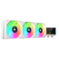 SISTEMA DE REFRIGERACION LIQUIDA MARS GAMING ML-TWO360W 3x120mm ARGB 600W TDP COLOR BLANCO