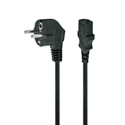 CABLE ALIMENTACION GEMBIRD SCHUKO C13 1M