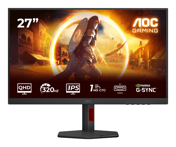 Monitor AOC Q27G4SRU 27" LED Fast IPS Quad HD HDMI Altavoces