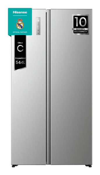 FRIGORIFICO AMERICANO HISENSE RS3P558NEIC NOFROST C INOX