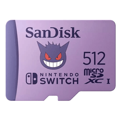 MicroSD Nintendo Pokemon Ectoplasm 512GB