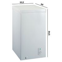 Miniatura 5 de CONGELADOR HORIZONTAL INFINITON CH-80H84WEH E ANCHO 53,2 CM 78 LITROS