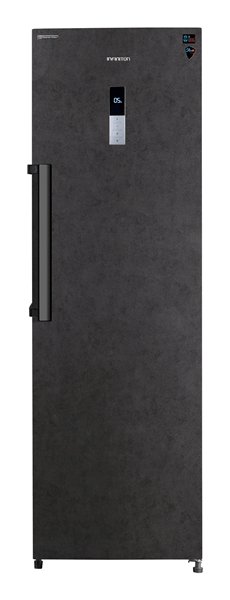 FRIGORIFICO UNA PUERTA INFINITON CL-360L85PEH NOFROST E ALTO 185 CM. ANCHO 60 CM. PIEDRA GRIS OSCURO ANTIHUELLAS