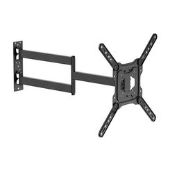 AISENS Soporte Eco Giratorio  Inclinable y Nivelable para Monitor TV 35kg de 23  65   Negro
