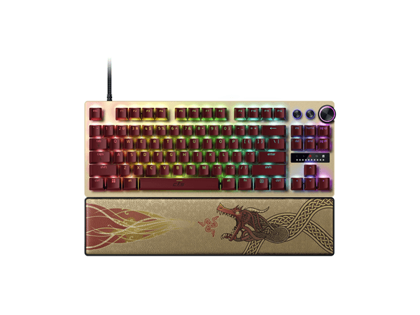 TECLADO RAZER HUNTSMAN V3 PRO (USA) TENKEYLESS COUNTER STRIKE 2 ED. (RZ03-04982100-R3M1)