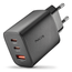 CARGADOR USB GAN NGS ERA 65W 2xUSB-C PD 1xUSB-A COLOR NEGRO