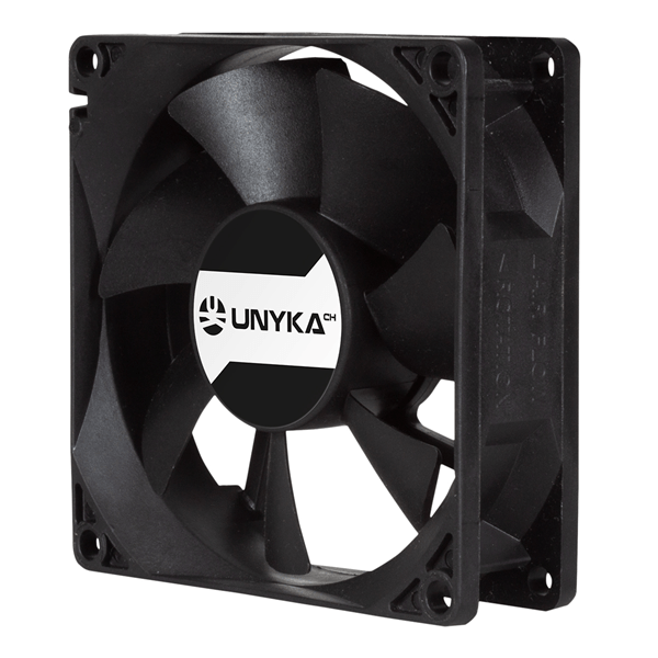 VENTILADOR SERVER UNYKA 80mm 8025mm DOBLE BOLA 4PIN 80.80.25