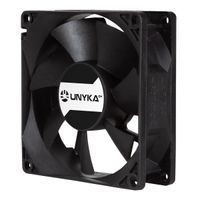 Miniatura 2 de VENTILADOR SERVER UNYKA 80mm 8025mm DOBLE BOLA 4PIN 80.80.25