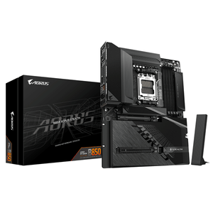 Placa AMD  GIGABYTE B850 AORUS STEALTH Placa Base – CPUs AMD Ryzen Serie 9000, VRM digital de 14+2+2