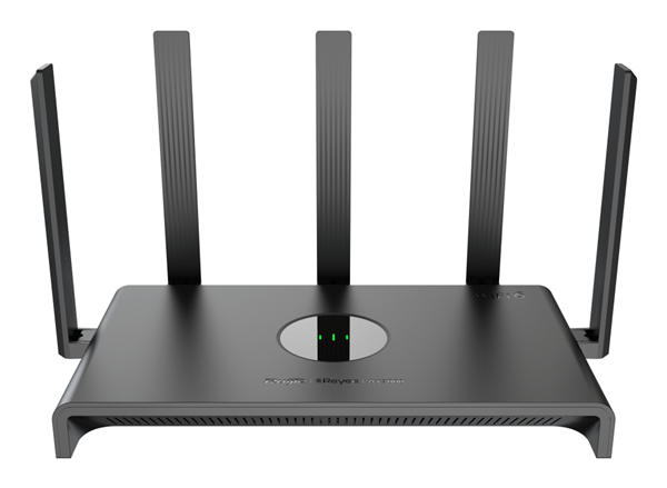ROUTER RUIJIE WIFI 6 MESH AX3000 4 RJ45 DUAL BAND BLACK