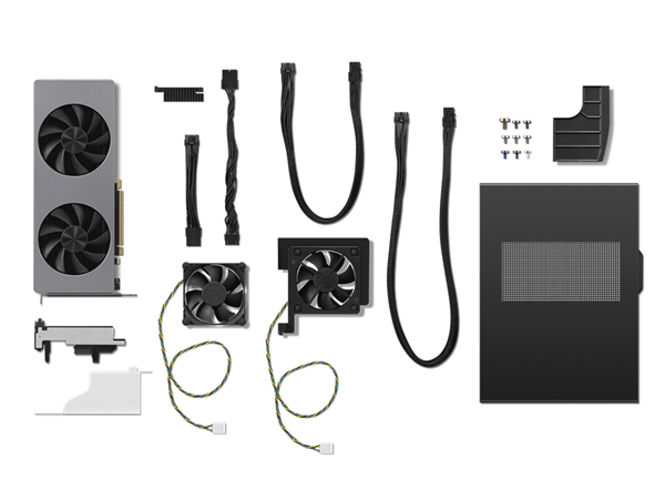 Tarjeta Gráfica LENOVOGeForce RTX 5070 GDDR7 12GB Black,Grey