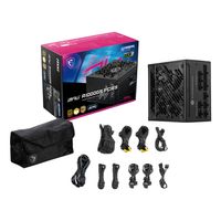 Miniatura 5 de Fuente Alimentación 1000W MSI MPG A1000GS PCIE5 80 PLUS Gold Fully-Modular Negro