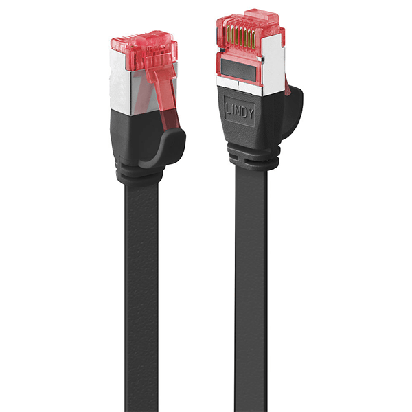 CABLE CAT.6 U/FTP FLAT NERO 5M