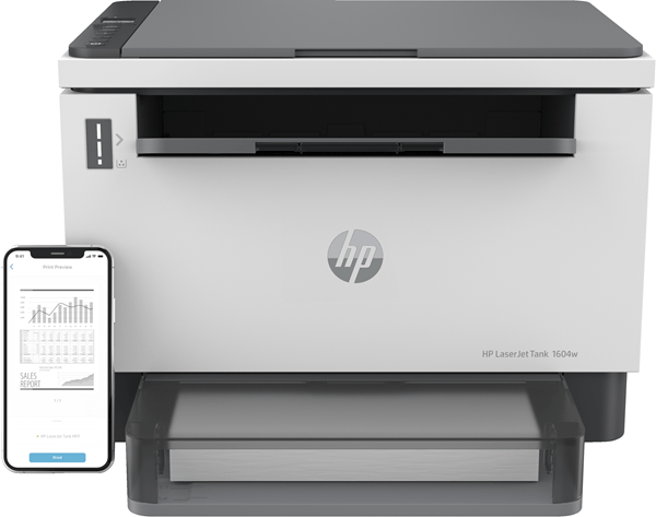 Hewlett Packard Impresora Multifunción Hp Laserjet Tank 1604W