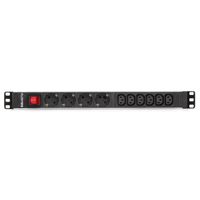 Miniatura 3 de SPS.4F+6F.PDU SCH+C13/C14 250 V AC - 50/60 HZ