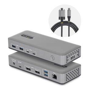 USB-C-Dock-2x-DP-4K60-1GbE-100W-PD