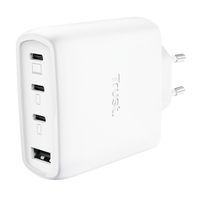 Miniatura 2 de CARGADOR USB GAN TRUST MAXO 65W 3xUSB-C PD 1xUSB-A INCLUYE CABLE USB-C 2M BLANCO
