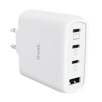 Miniatura 4 de CARGADOR USB GAN TRUST MAXO 65W 3xUSB-C PD 1xUSB-A INCLUYE CABLE USB-C 2M BLANCO