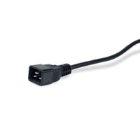 Miniatura 6 de REGLETA ALIMENTACION ALUMINIO RACK 19" 1U 6 TOMAS IEC C13 + 2 TOMAS IEC C19 CON INTERRUPTOR