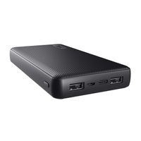 Miniatura 2 de POWERBANK UNIVERSAL TRUST 24676 PRIMO 20000mAh COLOR NEGRO INPUT MICRO USB Y USB-C OUT 2 USB-A 1 USB