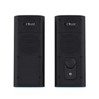 Miniatura 4 de ALTAVOCES 2.0 BLUETOOTH TRUST CETIC 24970 18W COLOR NEGRO BT Y JACK 3.5mm CONTROL DE VOLUMEN ALIMENTADO POR USB
