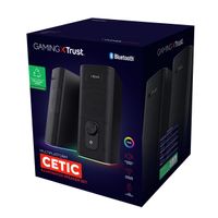 Miniatura 7 de ALTAVOCES 2.0 BLUETOOTH TRUST CETIC 24970 18W COLOR NEGRO BT Y JACK 3.5mm CONTROL DE VOLUMEN ALIMENTADO POR USB