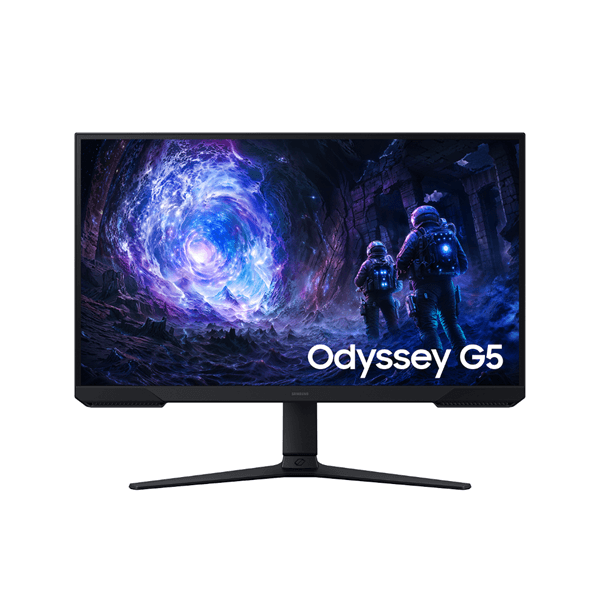 Samsung Monitor Gaming, 27", Odyssey G5 G5f1 Qhd 180Hz Plano, 68,6 Cm, 2560 X 1440 Pixeles, Quad Hd, Lcd