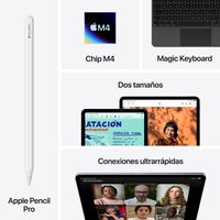 Miniatura 10 de APPLE iPad 13'' Wi-Fi + Cellular 256GB - Púrpura 13" 12GB/256GB Púrpura