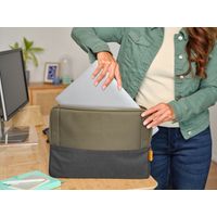 Miniatura 7 de FUNDA UNIVERSAL TRUST LISBOA 25247 SOFT SLEEVE COLOR NEGRO/VERDE PARA TABLETS/PORTATILES HASTA 16"