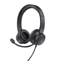 Miniatura 1 de HEADSET TRUST HS-150 25333 JACK 3.5mm MICROFONO PLEGABLE DIADEMA AJUSTABLE