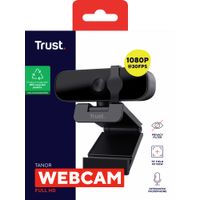 Miniatura 10 de WEBCAM CON MICROFONO TRUST TANOR FULL HD 1080P NEGRA  PARA VIDEOLLA NITIDAS CON 85% MAT. RECICL