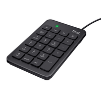 Miniatura 1 de TECLADO NUMERICO TRUST XALAS 23 TECLAS TAMAÑO NORMAL Y 5 TECLAS MULTIMEDIA 22221