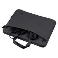 Miniatura 6 de MALETIN TRUST BOLOGNA ECO PARA PORTATILES HASTA 16" - COMPARTIMENTO PRINCIPAL ACOLCHADO - COLOR NEGRO 24447