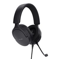 Miniatura 4 de HEADSET TRUST GAMING GXT 489 NEGRO FAYZO 24898 MICROFONO DESMONTABLE PLEGABLE CABLE TRENZADO 1,2m JACK 3.5mm CONTROL REMOTO